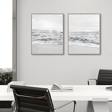 Masterpiece Gentle Tides Framed Wall Art 2-piece Set