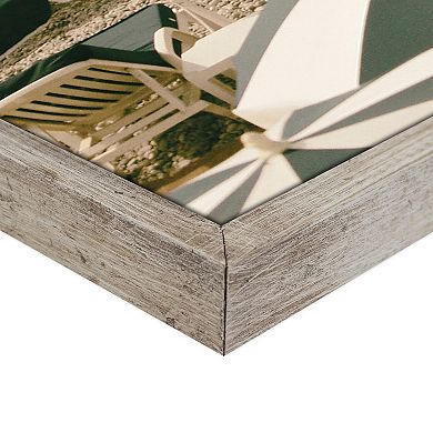 Masterpiece Coastal Shade Chill Framed Wall Art