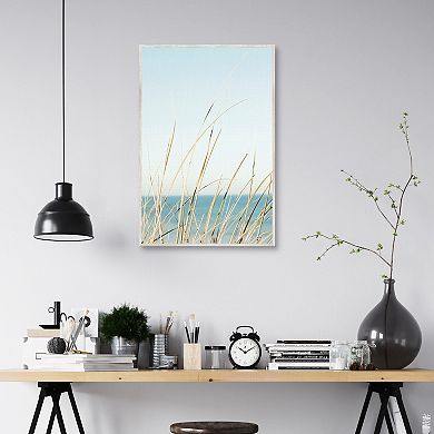 Masterpiece White Oceans 67 Framed Wall Art