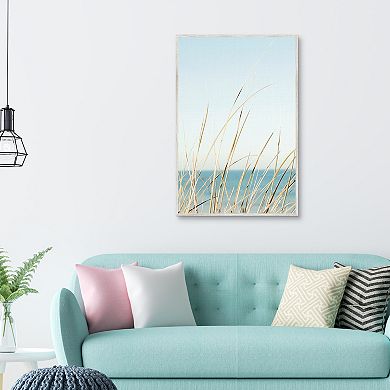 Masterpiece White Oceans 67 Framed Wall Art