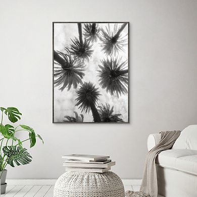Masterpiece Amongst the Palms Crop Framed Wall Art