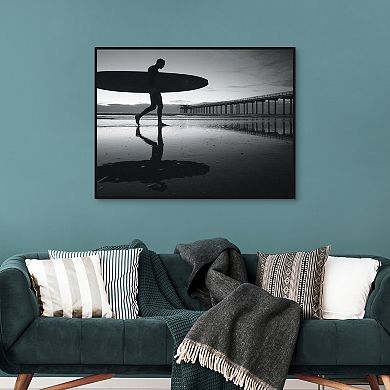 Masterpiece Surfer Framed Wall Art