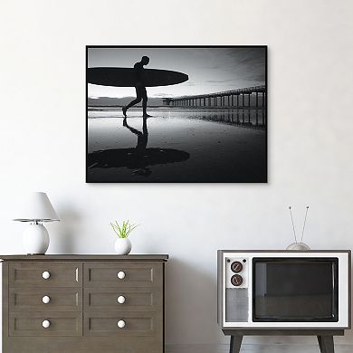 Masterpiece Surfer Framed Wall Art