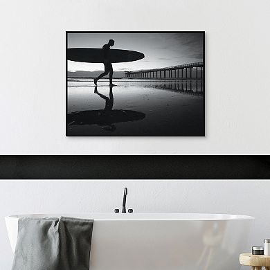 Masterpiece Surfer Framed Wall Art