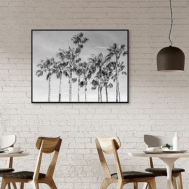 Masterpiece California Palms III Framed Wall Art