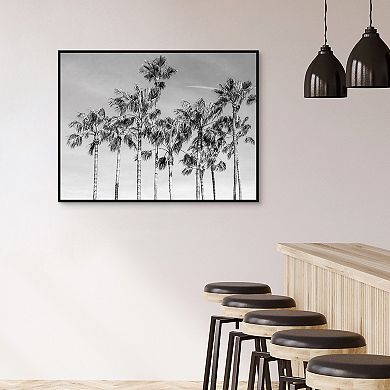 Masterpiece California Palms III Framed Wall Art