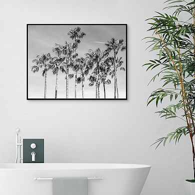 Masterpiece California Palms III Framed Wall Art