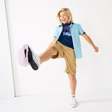 Boys 8-20 Sonoma Goods For Life® Flexwear Pull-On Cargo Shorts in Regular & Husky