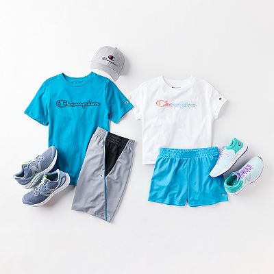 Champion girls mesh shorts hot sale