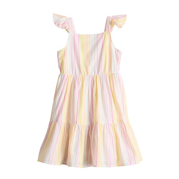 Girls 4-12 Jumping Beans Flutter Tiered Dress