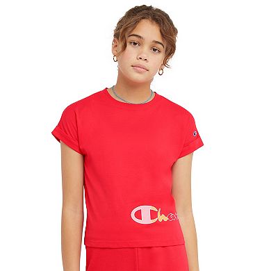 Girls 7-16 Champion® Dolman Graphic Tee