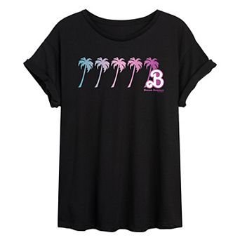 Juniors' Barbie "Dream Summer" Oversized Tee