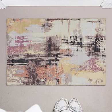 Linon Klarna Washable Rug