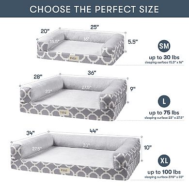 Friends Forever Harper Modern & Luxurious Couch Pet Bed