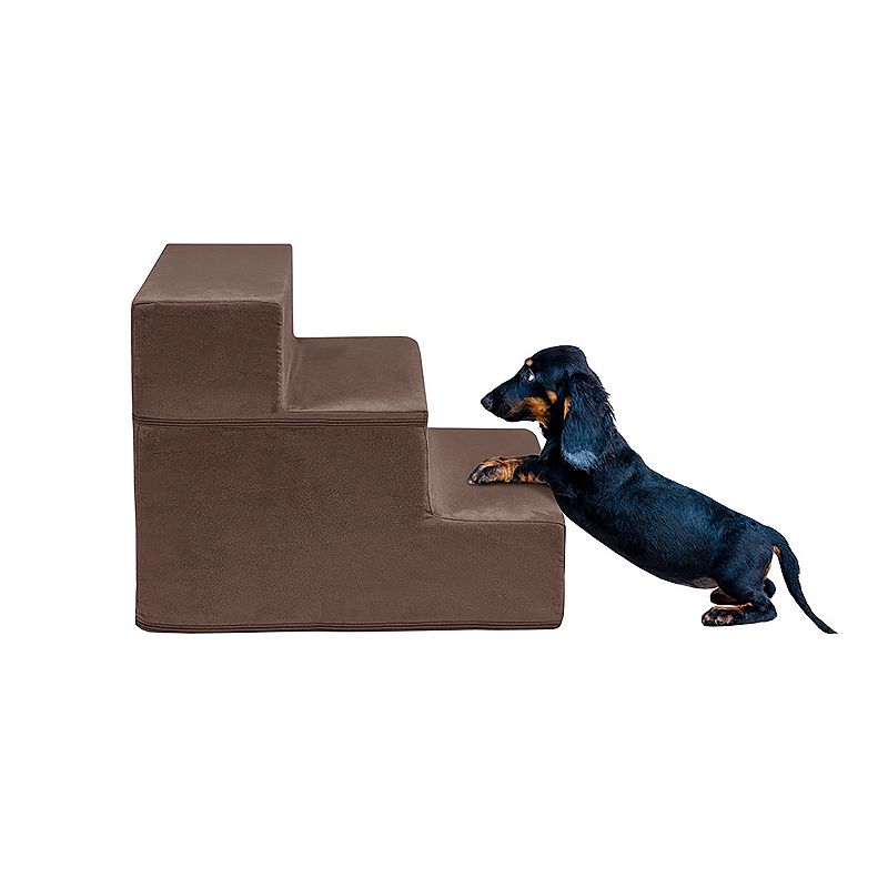 49597778 Friends Forever Milo 3-Step Pet Stairs with Remova sku 49597778
