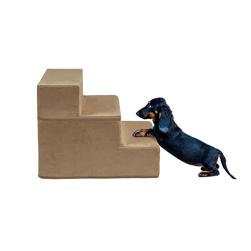 70406664 Friends Forever Milo 3-Step Pet Stairs with Remova sku 70406664