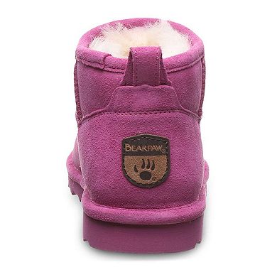 Bearpaw Shorty Women's Suede Winter Boots