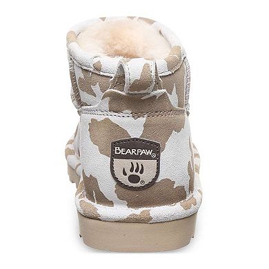 Bearpaw Shorty Exotic Women's Suede Winter Boots