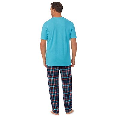 Men's Cuddl Duds® Tee & Pants 2-Piece Pajama Set