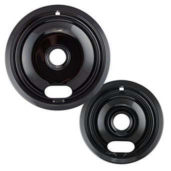 Range Kleen 2 pc Porcelain Drip Bowl Set