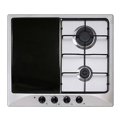 Range Kleen Rectangular Black Burner Kovers 2-pk.