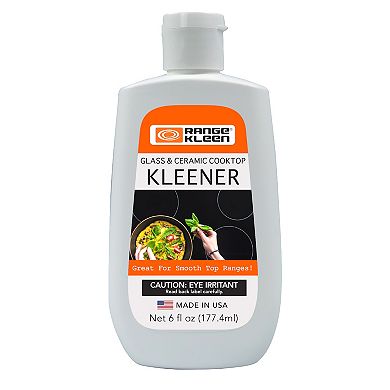 Range Kleen Glass & Ceramic Cooktop Kleener with Bonus Scraper