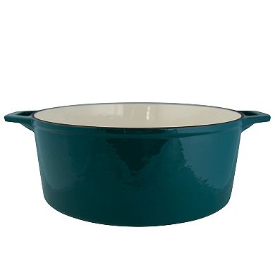 Taste of Home 7-qt. Enameled Cast-Iron Dutch Oven with Grill Lid