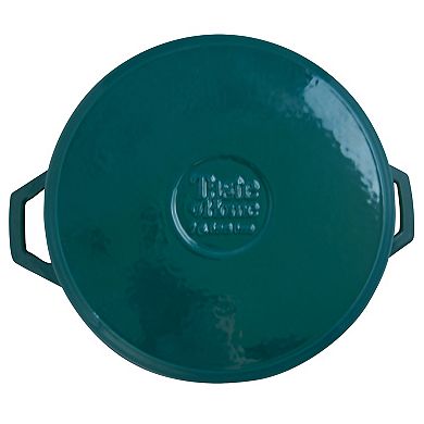 Taste of Home 7-qt. Enameled Cast-Iron Dutch Oven with Grill Lid