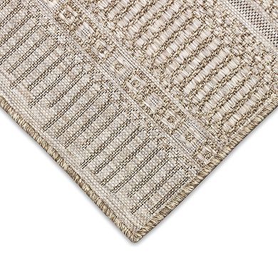 Liora Manne Orly Stripe Indoor Outdoor Rug