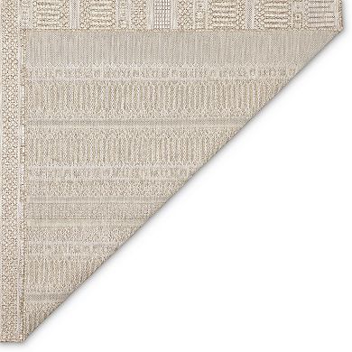 Liora Manne Orly Stripe Indoor Outdoor Rug