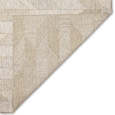 Liora Manne Orly Angles Indoor Outdoor Rug