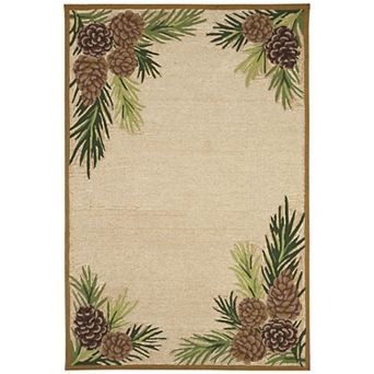 Liora Manne Ravella Forest Border Indoor Outdoor Rug