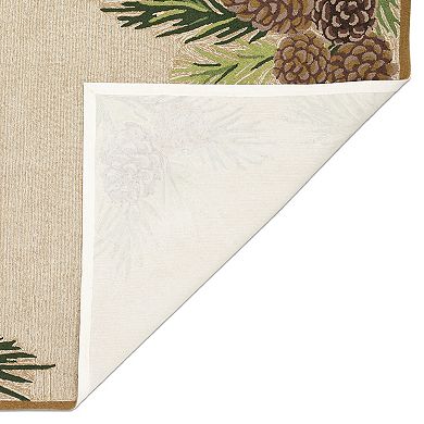 Liora Manne Ravella Forest Border Indoor Outdoor Rug