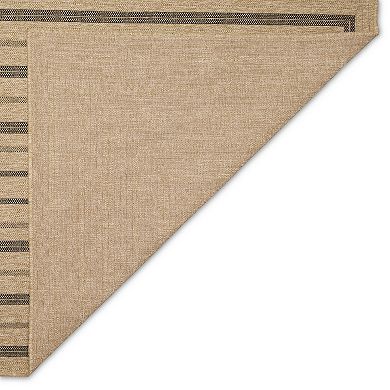 Liora Manne Sahara Multi Border Indoor Outdoor Rug