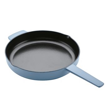 KitchenAid Enameled Cast-Iron Skillet with Helper Handle