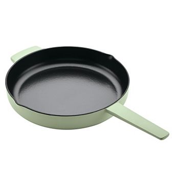 KitchenAid Enameled Cast-Iron Skillet with Helper Handle