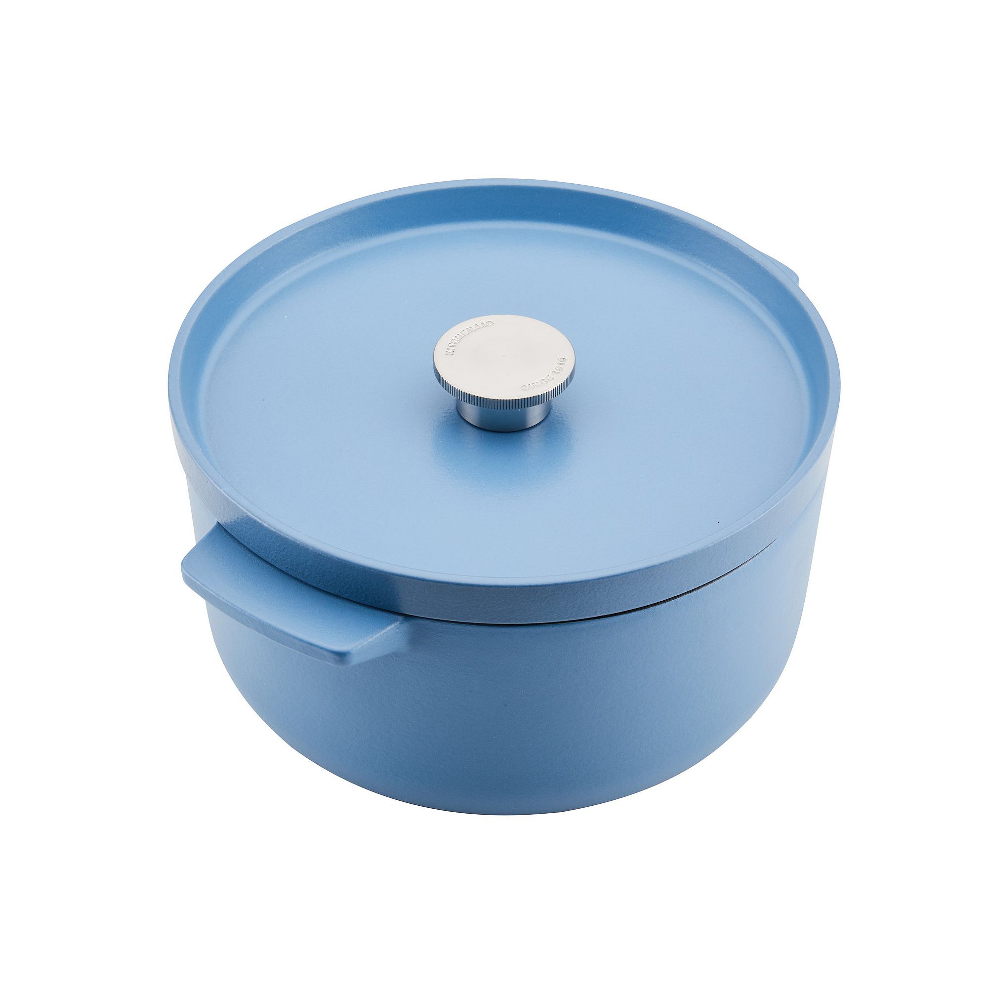 KitchenAid 6-qt. Enameled Cast-Iron Dutch Oven, Blue