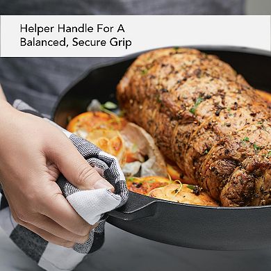KitchenAid Seasoned Cast-Iron Skillet