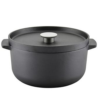 KitchenAid 6-qt Seasoned Cast-Iron Dutch Oven / Casserole