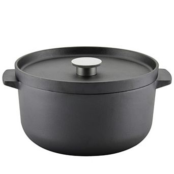 KitchenAid 6-qt Seasoned Cast-Iron Dutch Oven / Casserole