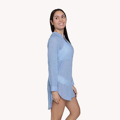 Women's Portocruz Big Shirt Swim Cover-up