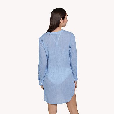 Women's Portocruz Big Shirt Swim Cover-up