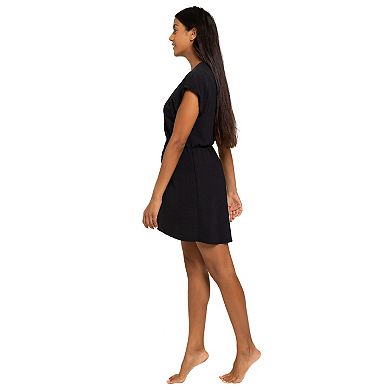 Women's Portocruz Twist Front Swim Cover-Up Dress