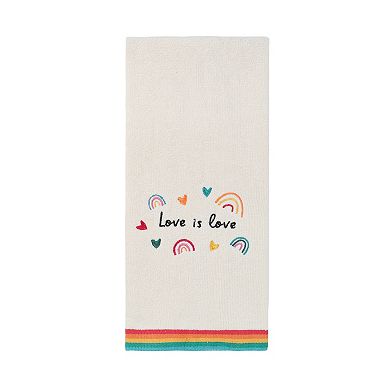Celebrate Together™ Valentine's Day Love Is Love 2-pack Hand Towel Set