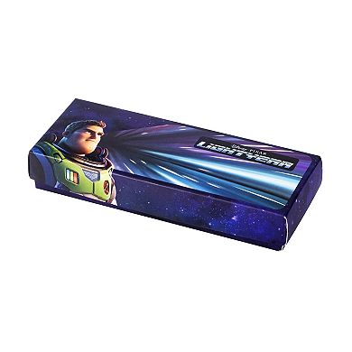 Disney's Lightyear Kids' Black Plastic Time Teacher Watch