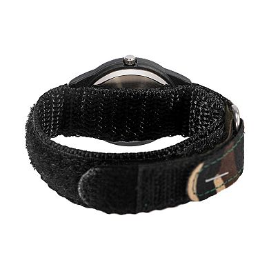 Disney's Lightyear Kids' Black Plastic Time Teacher Watch