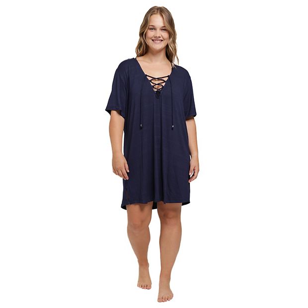 Plus size swimsuit cover best sale ups kohls