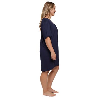 Plus Size Portocruz Lace Up Swim Cover-Up Tunic