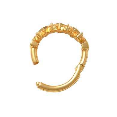 Amella Jewels 10k Gold & Cubic Zirconia Septum Nose Ring