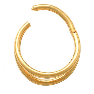 Amella Jewels 10k Gold Septum Nose Ring